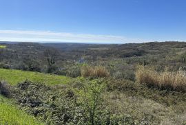 Istra, okolica Buja, građevinsko zemljište sa građevinskom dozvolom i pogledom na more, Buje, Γη