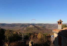 Motovun okolica, autohtona kuća s pogledom na Motovun, Motovun, Haus