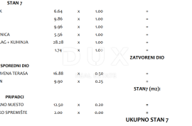 ZADAR, SVETI FILIP I JAKOV - Moderan stan u Svetom Filipu i Jakovu! Novogradnja! S7, Sveti Filip I Jakov, Stan