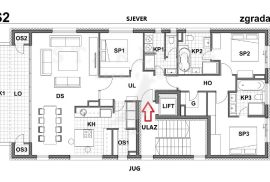 STAN S-2, ZAGREB, NOVOGRADNJA, PRODAJA, GORNJI BUKOVAC, 140 m2, 4-soban, Maksimir, Apartamento