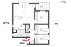 STAN S4, NOVOGRADNJA, PRODAJA, SESVETE, 72.36 m2, 4-soban, Zagreb, Appartamento