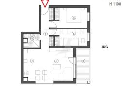 STAN S5, NOVOGRADNJA, PRODAJA, SESVETE, 71.48 m2, 3-soban, Sesvete, شقة