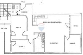 Zagreb, Črnomerec, stan 91m2 3SS+DB + parking, Zagreb, Daire