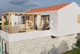 ZADAR, RTINA - Projekt s dozvolama za gradnju 6 luksuznih vila, Ražanac, Terreno