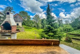 GORSKI KOTAR- Predivno uređena goranska kuća za odmor, Ravna Gora, Casa