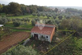 Marčana, okolica, kućica u zelenilu sa pogledom na more, Marčana, Γη