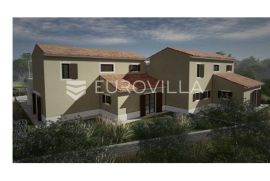 Istra, Marčana, dvojna kuća NKP 180 m2 u mirnom  uređenom naselju, Marčana, Casa