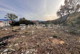 Istra, Labin - građevinsko zemljište na top lokaciji s pogledom na more, 897 m2, Raša, Terreno