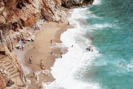 Zemljište sa započetom izgradnjom dvojnih kuća s bazenima u zelenilu - Dubrovnik okolica, Dubrovnik - Okolica, Arazi