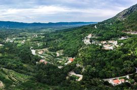 Zemljište sa započetom izgradnjom dvojnih kuća s bazenima u zelenilu - Dubrovnik okolica, Dubrovnik - Okolica, Arazi