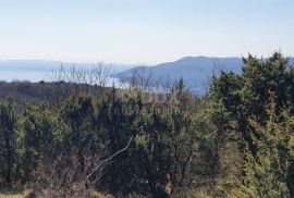 ISTRA, LABIN, RABAC - Poljoprivredno zemljište s pogledom na more, Labin, Zemljište