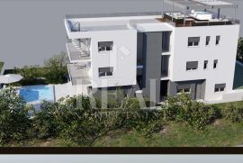 200 m od mora Stan 2S+DB 55,25m2+terasa 35m2, Okrug, Apartamento