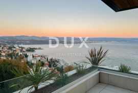 OPATIJA, CENTAR - jedinstveni penthouse s krovnim bazenom iznad centra Opatije, garaža, panoramski pogled, Opatija, شقة