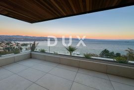 OPATIJA, CENTAR - 217m2 luksuza s vlastitim bazenom u novogradnji iznad centra Opatije, pogled, garaža, Opatija, Kвартира