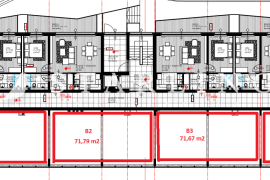 POSLOVNI PROSTOR B, ZGRADA B, NOVOGRADNJA, PRODAJA, POREČ, 417,69 m2, Poreč, Poslovni prostor