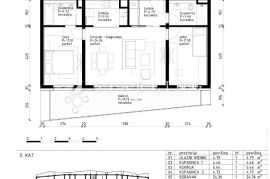 ZGRADA C, STAN C308, NOVOGRADNJA, PRODAJA, POREČ, 76,75 m2, 3S, Poreč, Apartamento