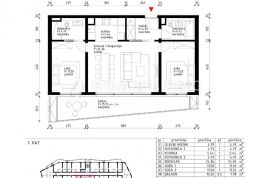 ZGRADA B, STAN B106, NOVOGRADNJA, PRODAJA, POREČ, 76,35 m2, 3S, Poreč, Appartamento