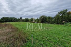 ŽMINJ-ZEMLJIŠTE S GRAĐEVINSKOM DOZVOLOM ZA VILU S BAZENOM, Žminj, Terrain