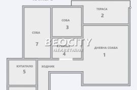 Novi Beograd, Blok 62, Dušana Vukasovića, 3.0, 60m2, Novi Beograd, Stan