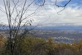 Matulji - građevinsko zemljište s panoramskim pogledom na Kvarnerski zaljev, Matulji, Land