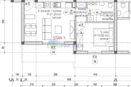 Novogradnja 1-soban stan, Kamen/Šine 40 m2, prodaja, Split, Διαμέρισμα