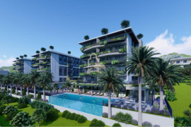 Luksuznih 86 m2, 3-soban, prizemlje, Makarska, Hills Residence, II/001, Makarska, Appartement