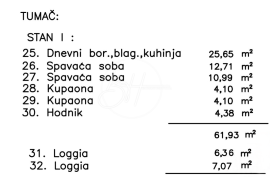 Trosoban stan, Veli Vrh, Pula, Pula, Kвартира