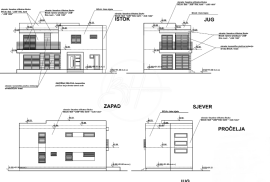 Ševe, građevinsko zemljište s projektom, Pula, Земля