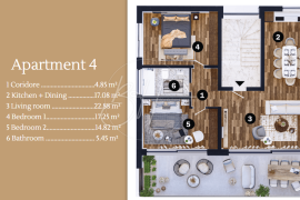 Apartmani u luksuznom naselju, 100 m od mora!, Umag, Appartamento