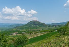 Građevinsko i poljoprivredno zemljište s pogledom na Motovun, Motovun, أرض