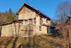 OGULIN, OKOLICA - Dvije kuće s prostranim zemljištem i turističkim potencijalom u netaknutoj prirodi, Ogulin, Ev