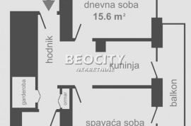 Novi Sad, Grbavica, Doža Đerđa, 2.0, 52m2, Novi Sad - grad, Kвартира