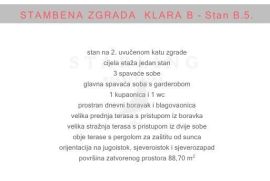 STAN B.5., NOVOGRADNJA, PRODAJA, SVETA KLARA, 103,16 m2, 4-SOBAN, Zagreb, Appartment