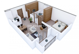 Voždovac, Jajinci, nov stan 45,01m2, PDV, Voždovac, Wohnung