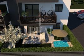 Trogir balančane stan 2S+DB 56m2 + krovna terasa 58,53m2, Trogir, Appartement