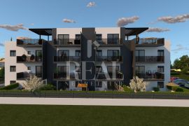 Trogir balančane stan 2S+DB 56m2 + krovna terasa 58,53m2, Trogir, Appartement