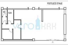 Grad Krk, otok Krk, centar, poslovni prostor 112 m2 u prizemlju, najam, Krk, Propriété commerciale