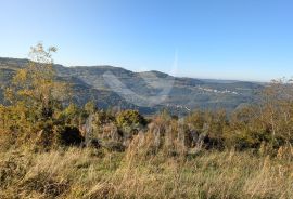 PRILIKA: PREKRASNO GRAĐEVINSKO ZEMLJIŠTE SA POGLEDOM NA JEDINSTVENI GRADIĆ NA BREŽULJKU - MOTOVUN, Pazin, Land