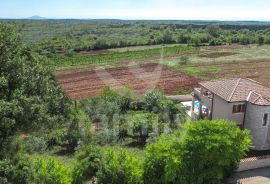 KAMENA VILLA SA BAZENOM I POGLEDOM NA PRIRODU, Marčana, House