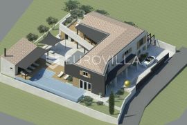 Istra, Buje, atraktivno zemljište 3906m2 od čega 1045m2 građevinsko - otvoreni pogled na more, Buje, Land