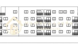 Zaprešić,sjajan 4-soban stan 100,52m2(S12) na 1. katu zgrade, Zaprešić, Apartamento