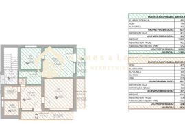 Posedarje,sjajan 2-soban apartman(A2)44m2 s velikim vrtom i parkingom, Posedarje, Appartement