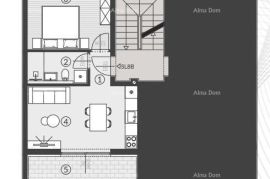 Stan Prodaja stanova u novom stambenom kompleksu, Štinjan!, Pula, Appartamento