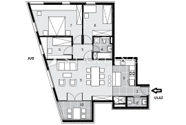 STAN S2.1, NOVOGRADNJA, PRODAJA, ZAPREŠIĆ, CENTAR, 91,00 m2, 4s, Zaprešić, Appartement