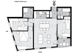 STAN S2.3, NOVOGRADNJA, PRODAJA, ZAPREŠIĆ, CENTAR, 85,20 m2, 4s, Zaprešić, Διαμέρισμα