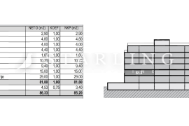 STAN S1.3, NOVOGRADNJA, PRODAJA, ZAPREŠIĆ, CENTAR, 85,20 m2, 4s, Zaprešić, Flat