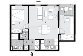 STAN S2.5, NOVOGRADNJA, PRODAJA, ZAPREŠIĆ, CENTAR, 63,30 m2, 3s, Zaprešić, Daire