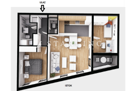 STAN S4.6, NOVOGRADNJA, PRODAJA, ZAPREŠIĆ, CENTAR, 61,70 m2, 3s, Zaprešić, Apartamento