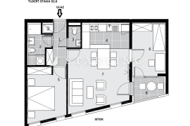 STAN S2.6, NOVOGRADNJA, PRODAJA, ZAPREŠIĆ, CENTAR, 61,70 m2, 3s, Zaprešić, شقة