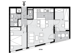 STAN S1.6, NOVOGRADNJA, PRODAJA, ZAPREŠIĆ, CENTAR, 61,70 m2, 3s, Zaprešić, Apartamento